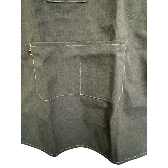 NWT “Christopher” Chef Apron Water drop Resistant Canvas Cross Back Adjustable - Picture 4 of 10